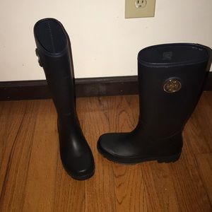 Tory Burch Rain Boots - Black 7